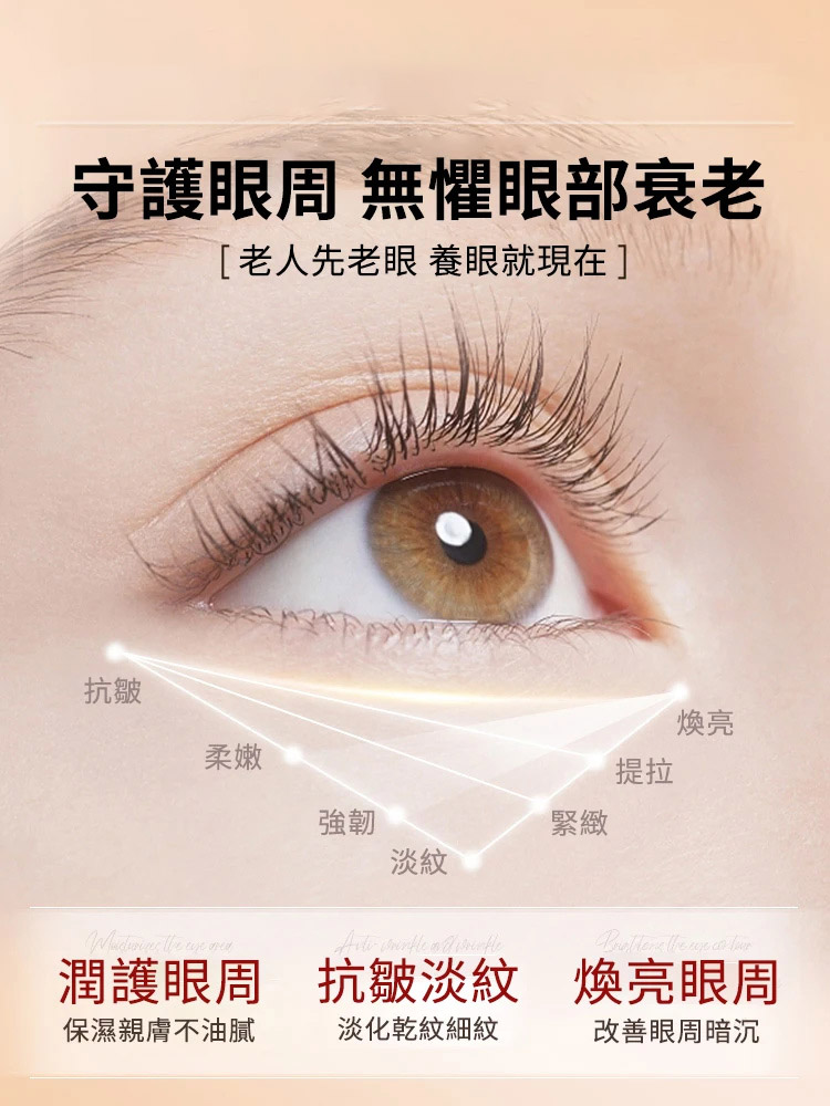 抗皺眼部精華油