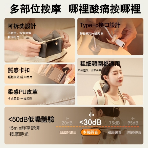 肩頸仿真按摩儀