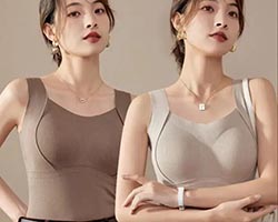 自帶胸墊暖背心