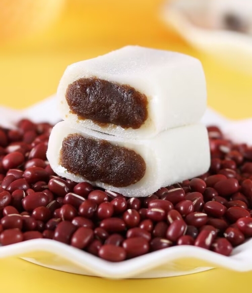 冰皮紅棗紅豆糕