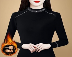 燙鑽氣質打底衫