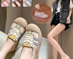 軟底復古休閒鞋