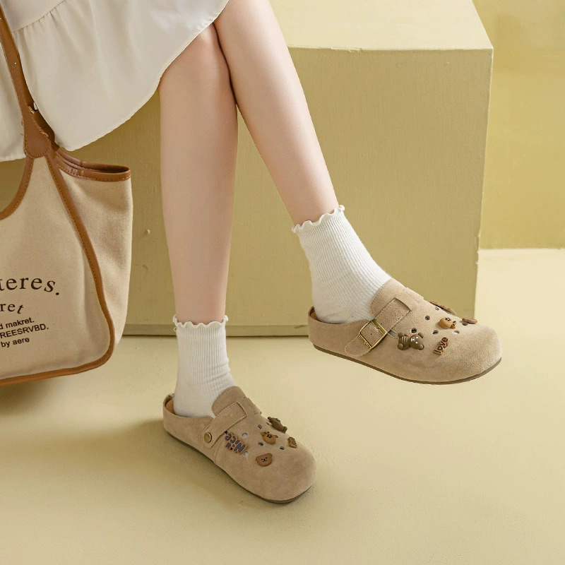 復古包頭洞洞鞋